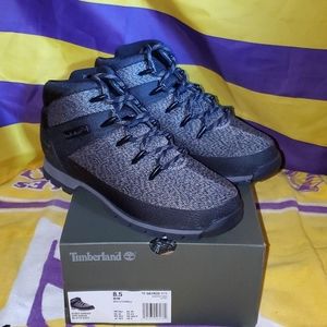 Timberland Euro Sprint Mid Hiker Black Knit